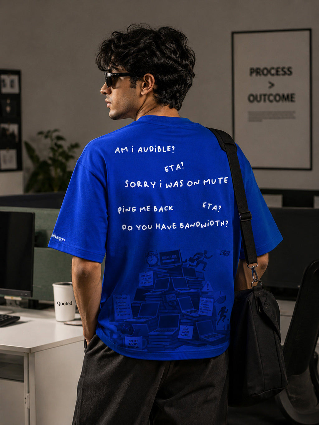 Corporate Majdoor - Unisex Oversized T-shirt