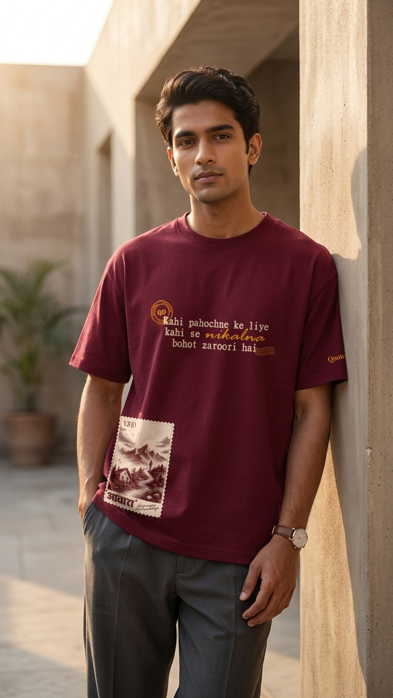 YJHD Aawara oversized T-shirt